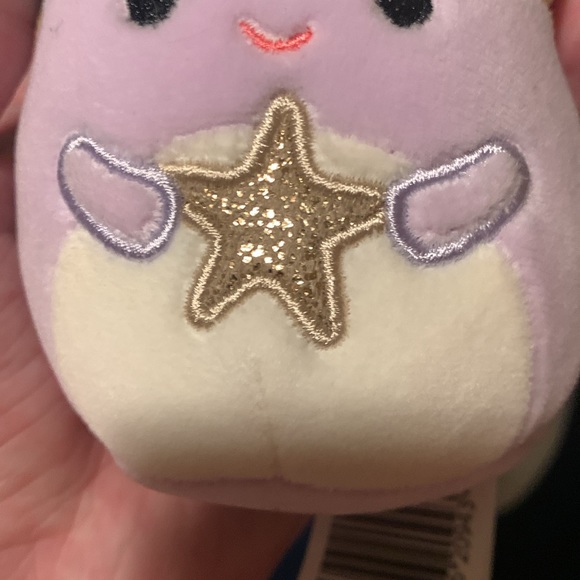 Mahndi mushroom squishmallow clip NWT - Picture 3 of 7